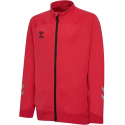 hummel LEAD Polyester Zip Jacke Kinder true red 176