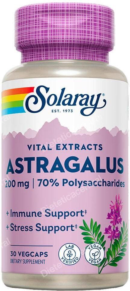 Solaray astragalus root extract 200mg. 30cap.veg