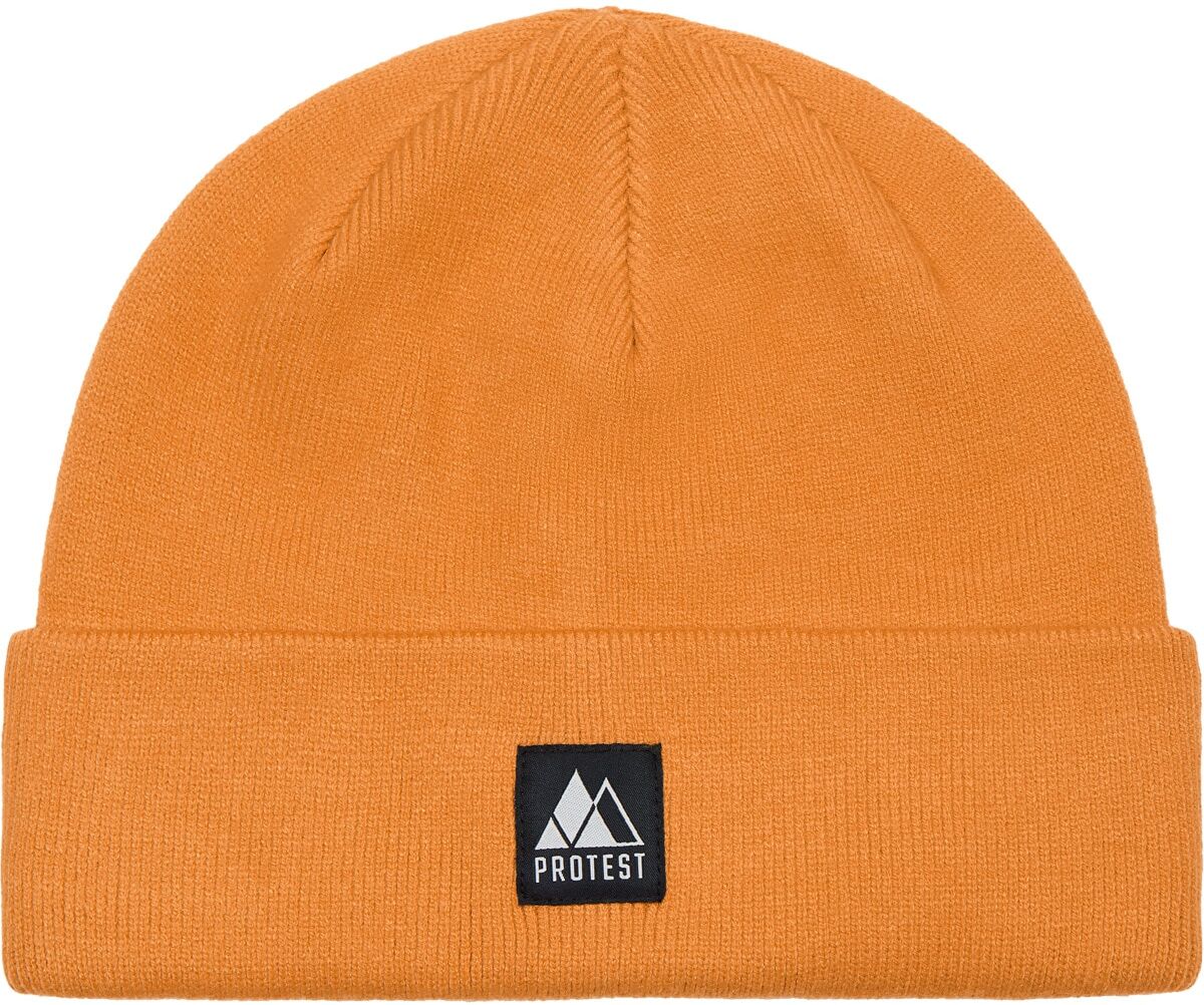 Protest Gorro tejido de hombre Keeton .  (59) Naranja