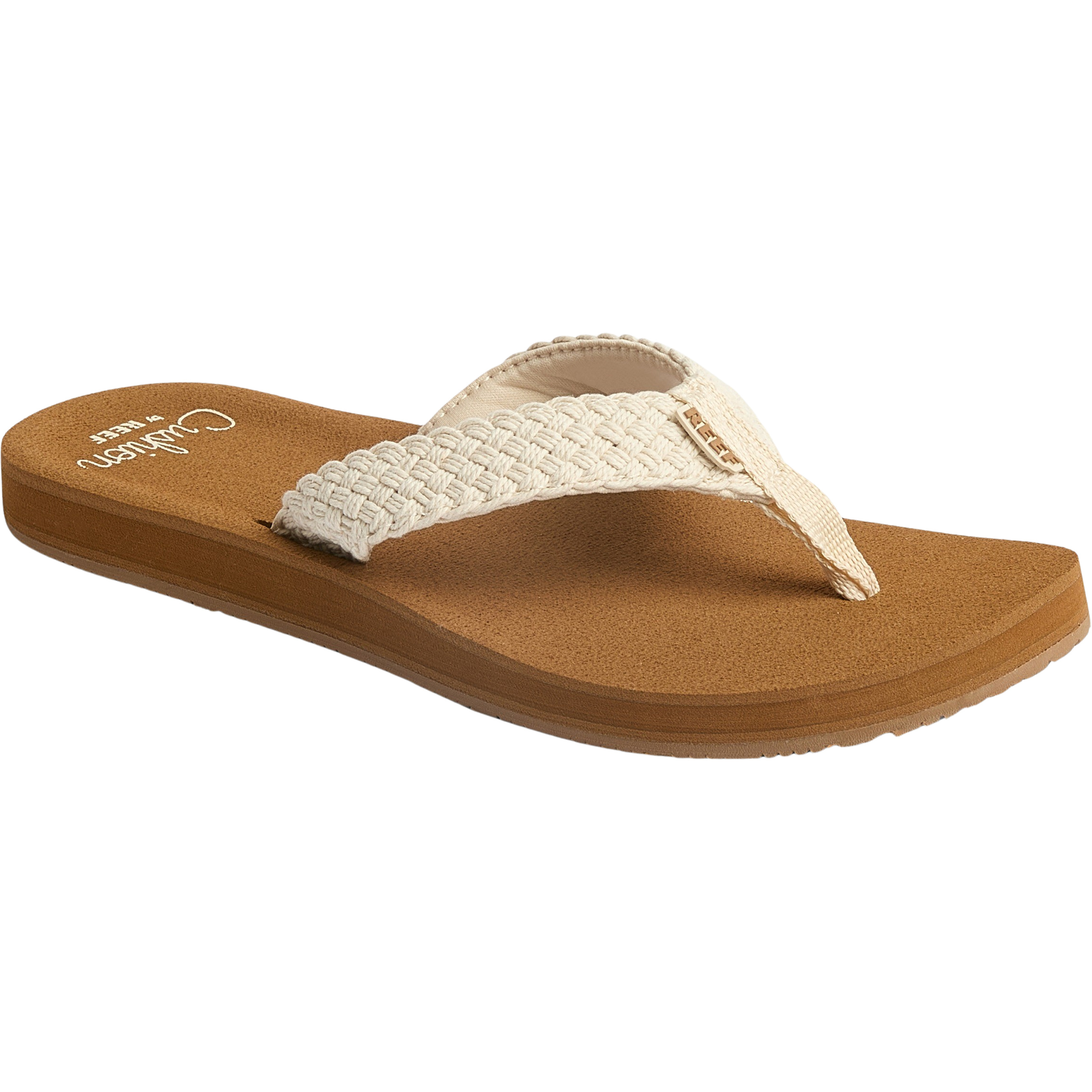 Reef Baja Maria Sandale Damen Sandalen braun Größe 37.5 Lifestyle