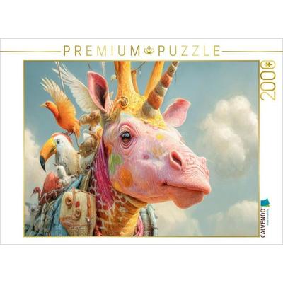 CALVENDO Puzzle Humorvolle Tiere | 2000 Teile Lege-Größe 90x67cm Foto-Puzzle für glückliche Stunden