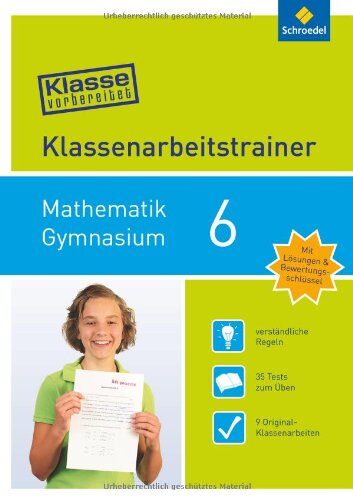 Gotthardt Jost - Klasse vorbereitet - Gymnasium: Klassenarbeitstrainer Mathematik 6 - Preis vom 17.10.2026 19:25:27 h