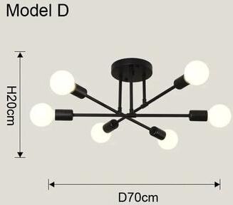 Uplifted Goods Modern LED Pendant Ceiling Light c no Bulb