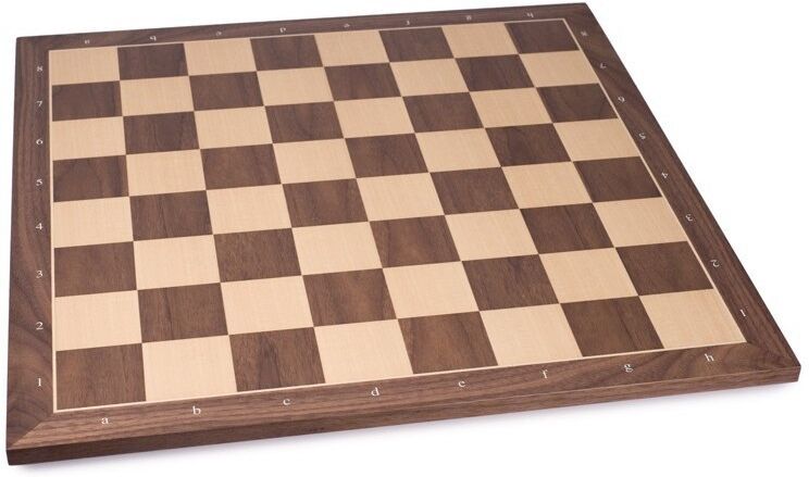 Echiquier Noyer Standard LC Taille 5 - Wilson Jeux