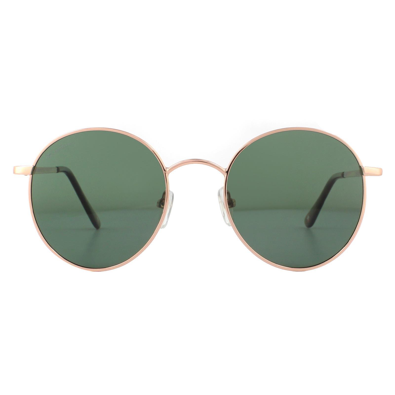 Montana Runde Unisex Rosa Gold G15 Grün Polarisierte Sonnenbrille