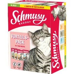 Schmusy Ragout in Jelly Vorteilspack 4x1.2 kg