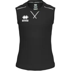 Errea, Damen, Sportshirt, Alison Ladies Tank Jr (146), Schwarz