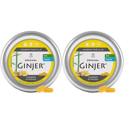 Ingwer Ginjer Pastille ZIT Bio 2x 2x40 g Pastillen