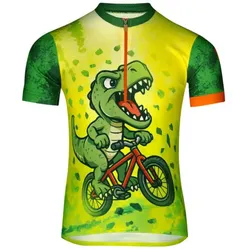 Etape Rio Kindertrikot kurze Ärmel grün Gr. 116-122