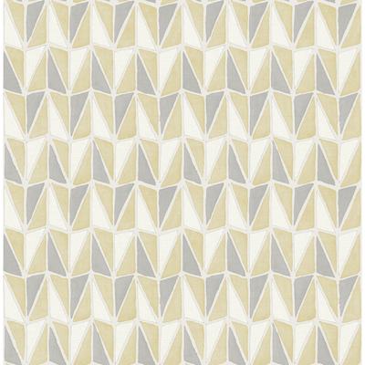 Scott Living Falkirk Yellow Peel and Stick Wallpaper