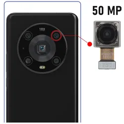 Clappio Ultra-Weitwinkelkamera Ersatzteil (Honor Magic 4 Pro), Mobilgerät Ersatzteile, Schwarz