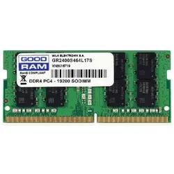 Goodram GR3200S464L22/16G Speichermodul GB DDR4 (1 x 16GB, 3200 MHz, DDR4-RAM, SO-DIMM), RAM, Grün