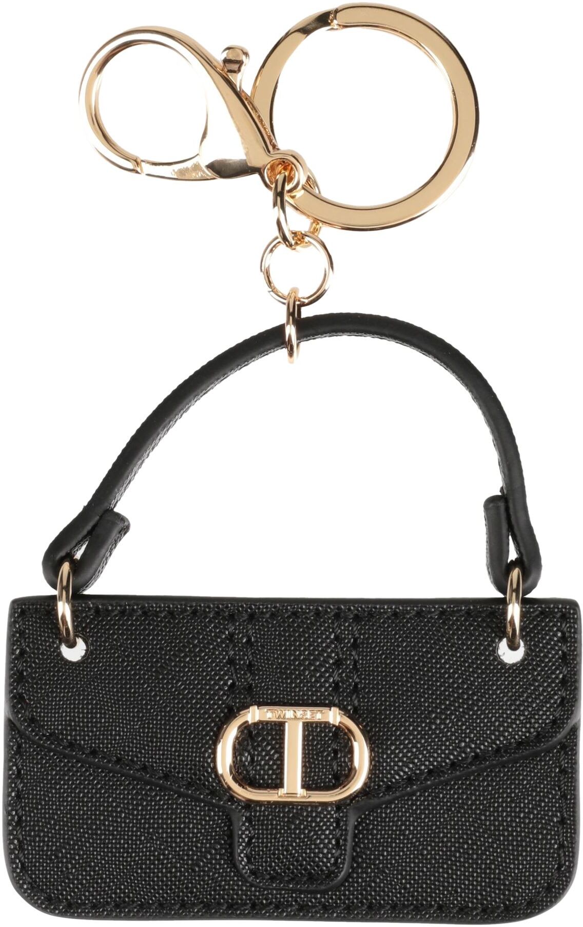 Twinset Llavero Mujer Negro -- Mujer