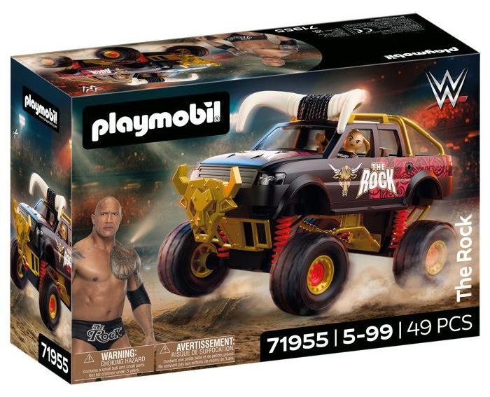 Playmobil WWE Monster Truck The Rock 71955