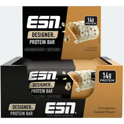 ESN - Designer Bar - Karton 12 x 45g RiegelCinnamon Cereal