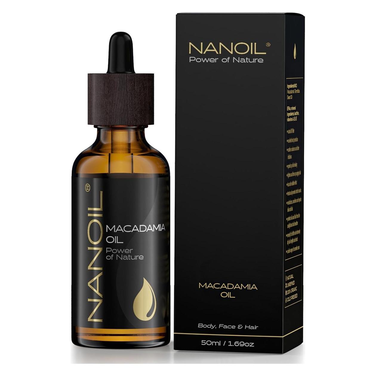 Nanoil - Macadamia Oil (50 ml) (5905669547161)