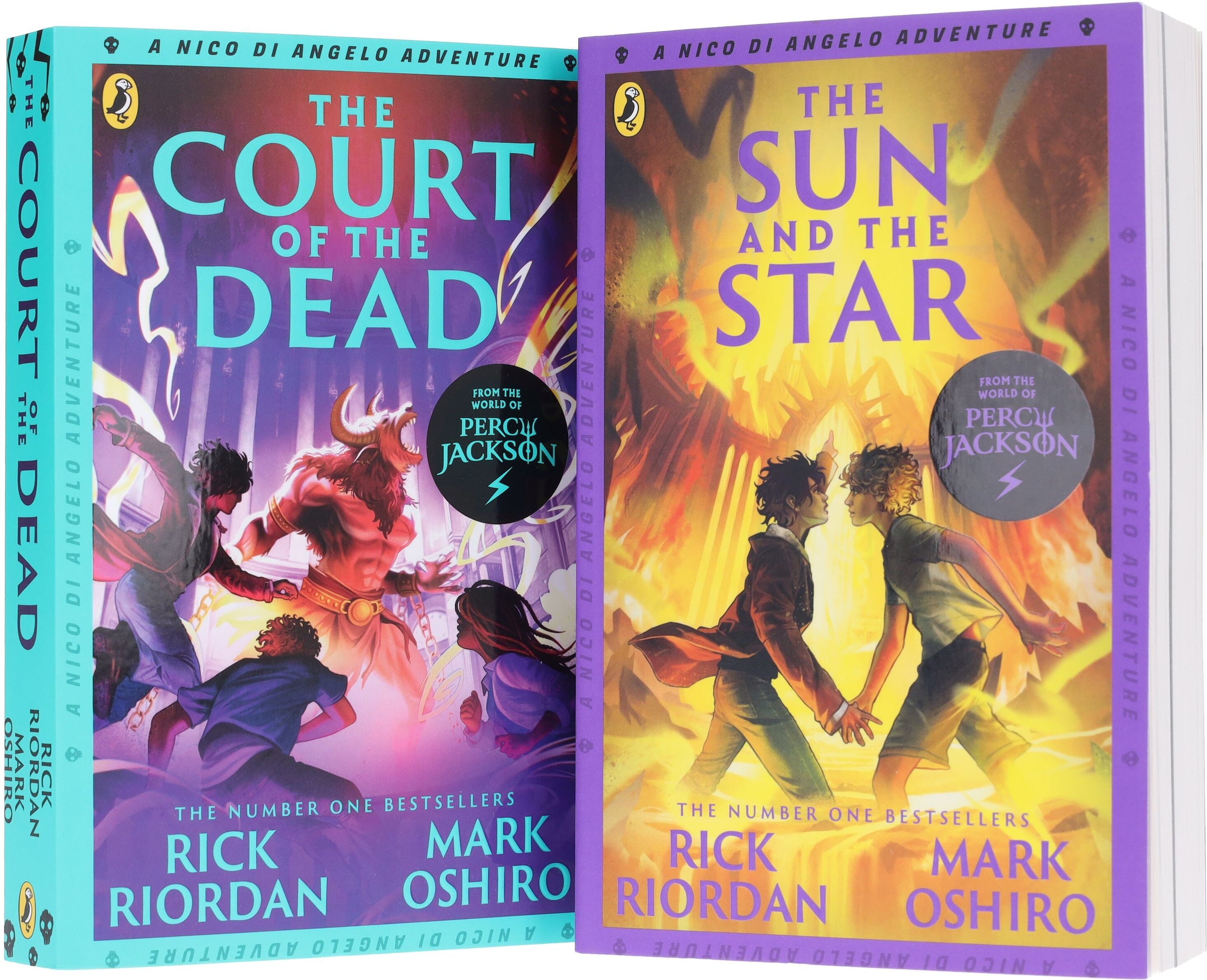A Nico di Angelo Adventures Series by Rick Riordan & Mark Oshiro 2 Books Collection Set - Ages 9-17 - Paperback Penguin Random House