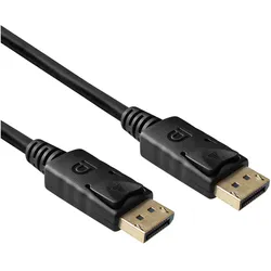ACT DisplayPort — DisplayPort (1 m), Videokabel, Schwarz