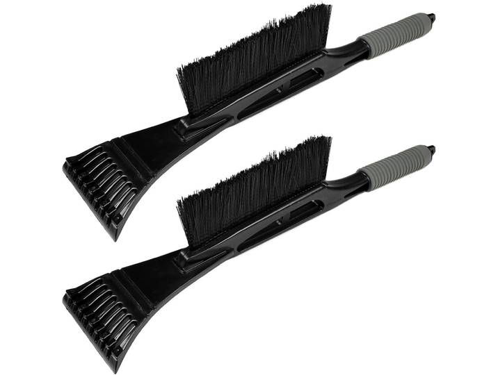 2-er Set Eiskratzer mit Schneebesen, 45 cm