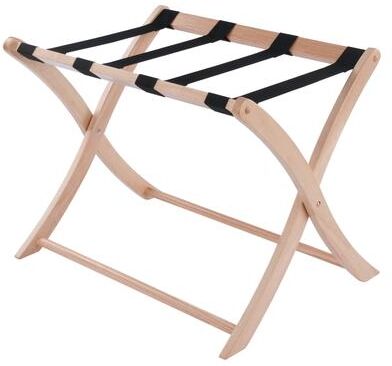 Winsome Wood Scarlett Luggage Rack Natural Finish