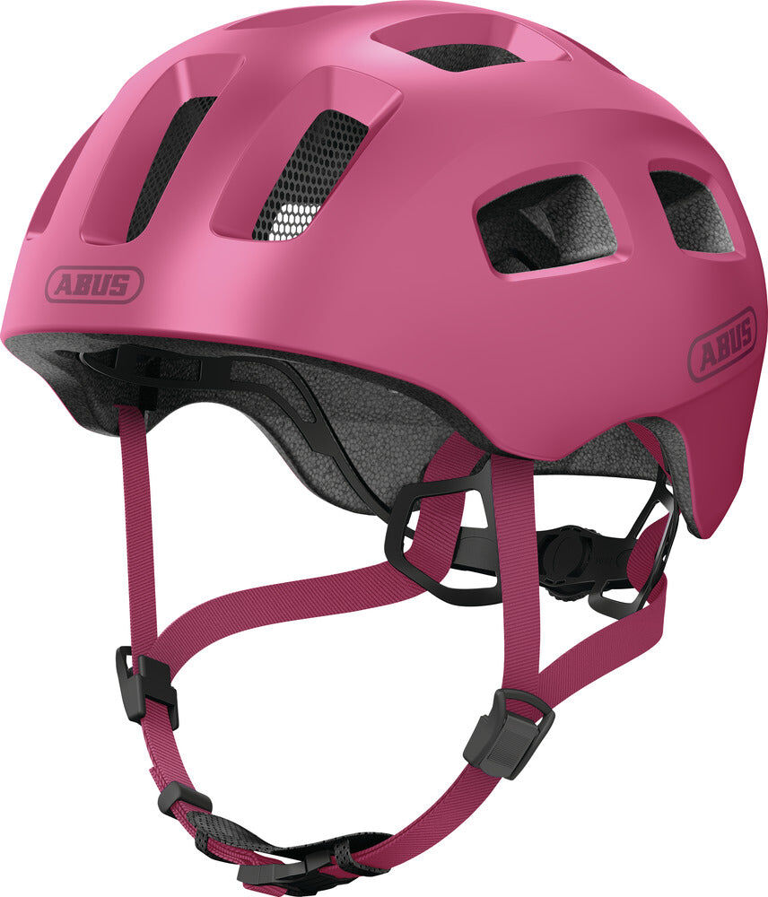 Abus Youn-I 2.0 Mono Red - Cykelhjelm - Small (48-54 Cm)