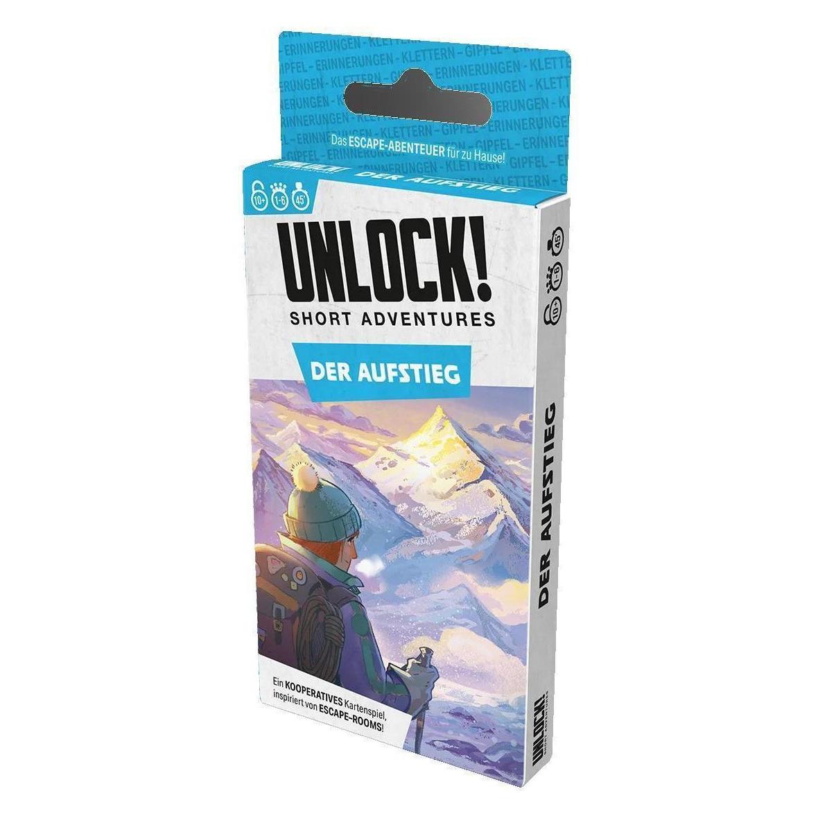 Asmodée Unlock! Short Adventures Der Aufstieg (Fall 13) DE (Deutsch, 1 - 6 Spieler) (SCOD0132)