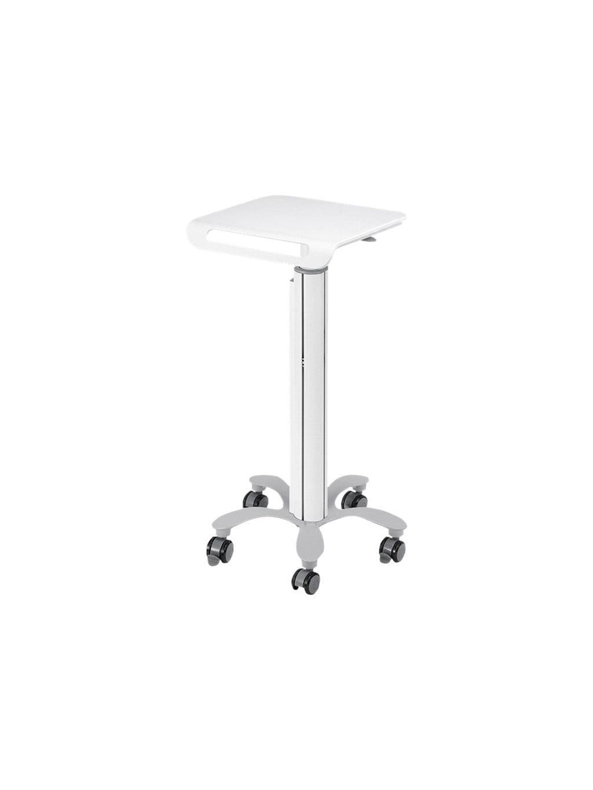 Neomounts Mobile Laptop Cart Height 80-105 cm (manual) - White - cart