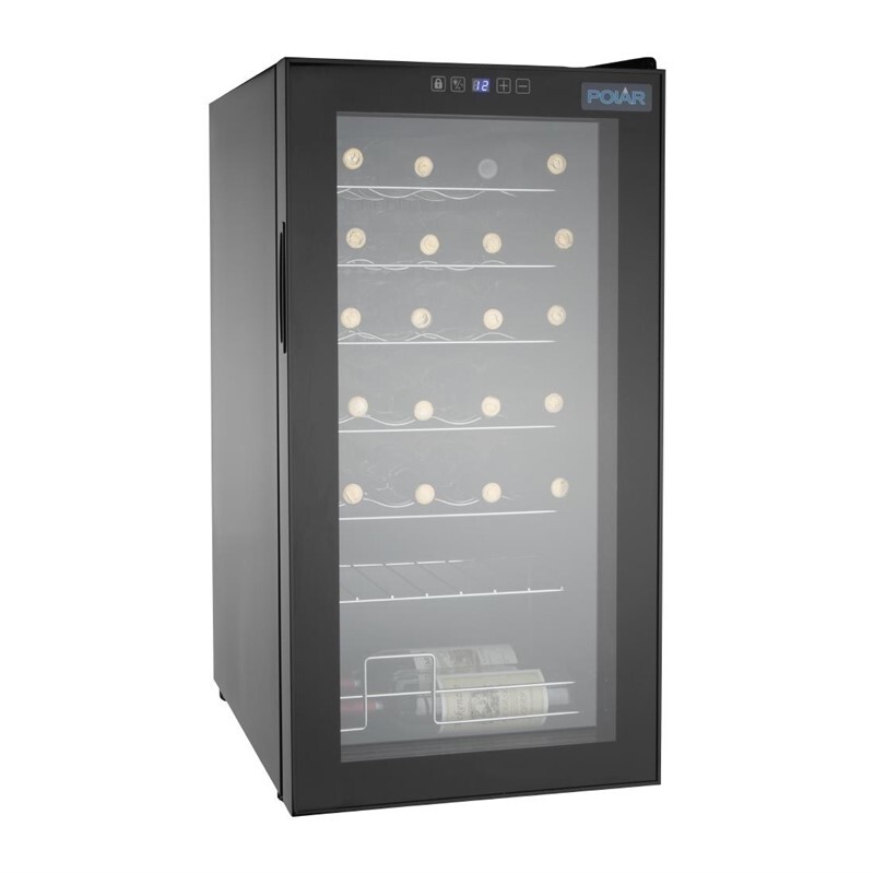 Polar C-Serie 28 Flaschen Flaschen Tisch-Weinkühlschrank