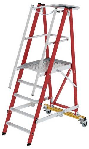 MUNK Günzburger Steigtechnik 036325 GFK/Alu Plattformleiter