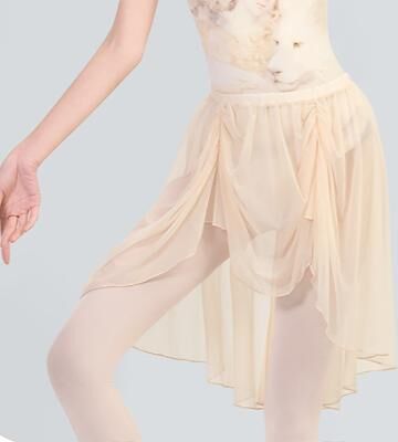 LightInthebox Ballet Skirts Pure Color Splicing Tulle Women's Performance Training High Tulle