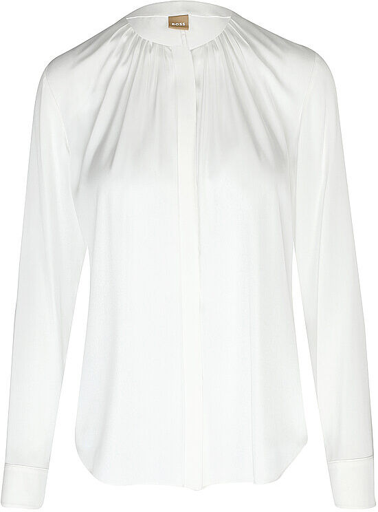 Boss Seidenbluse BANORA weiss   46 46