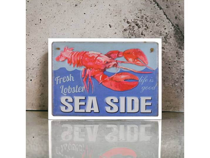 Plaque publicitaire Sea Side