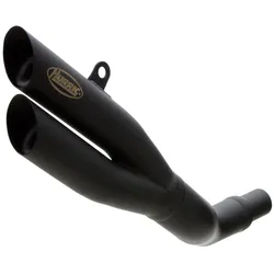 Hurric SLIP-ON Schalldämpfer Pro 2 Edelstahl beschichtet für HONDA CB500F,CB500X,CBR500R
