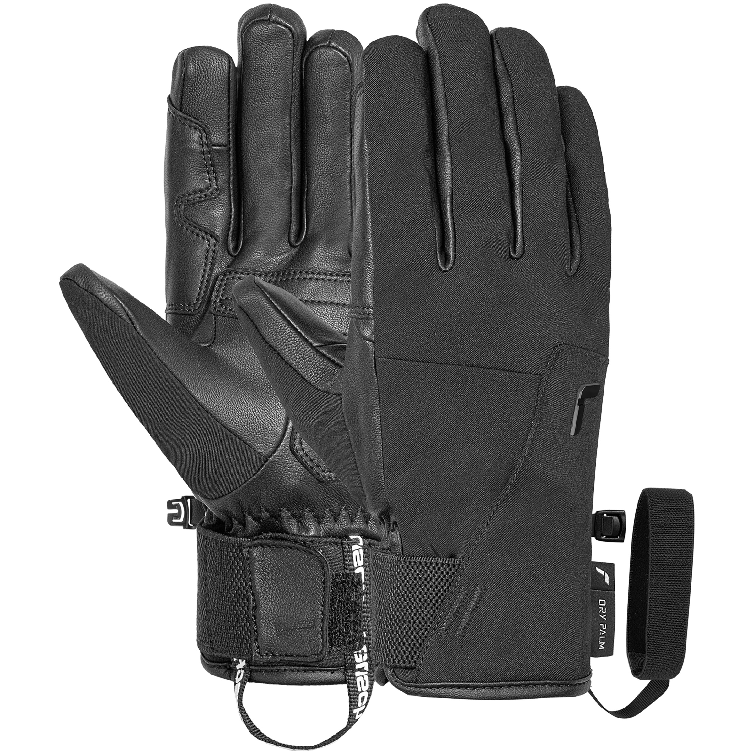 Reusch Ryan Dry Palm Skihandschuhe schwarz Größe 10 Skifahren Wasserdicht Primaloft