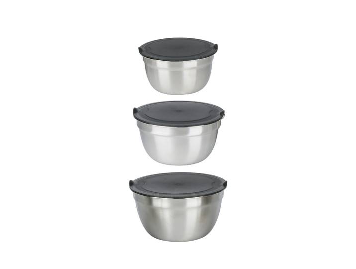 Schüssel Set Edelstahl 3-teilig