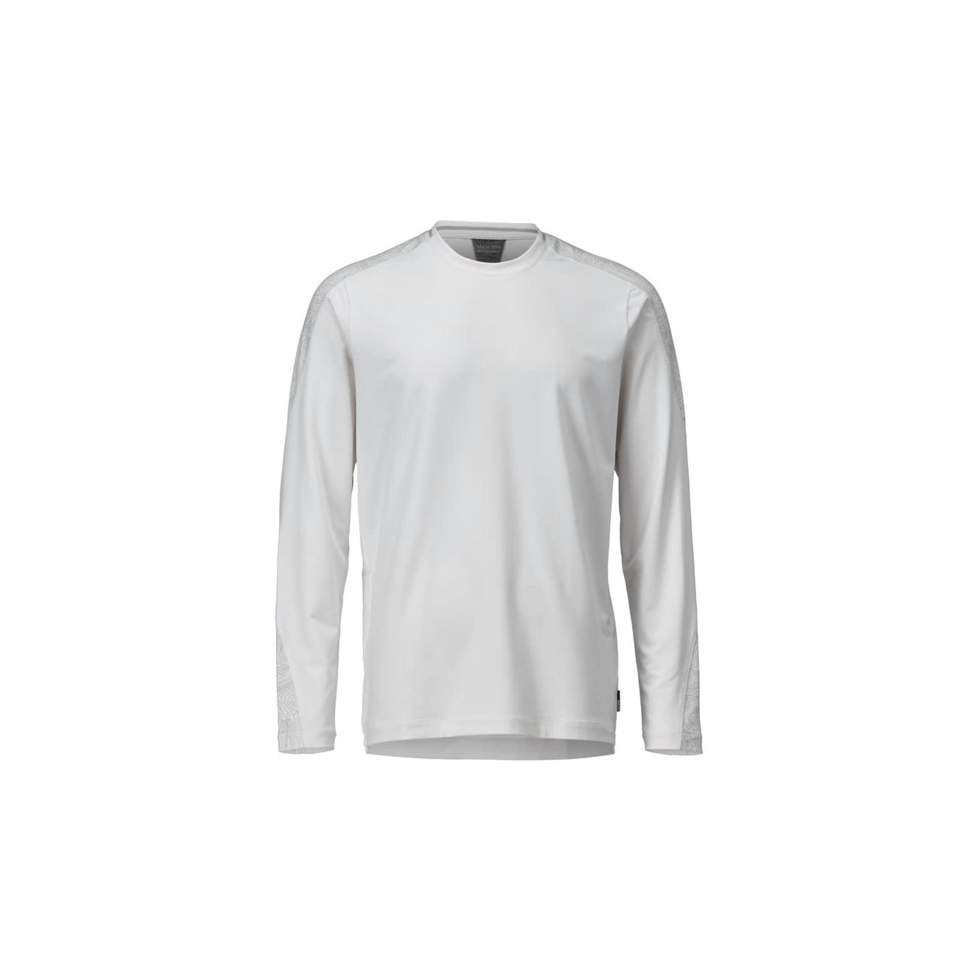 Mascot T-Shirt Langarm moderne Passform 5XL weiss (22481-618-06-5XL)