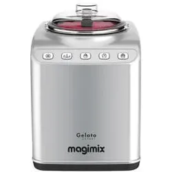 Magimix Gelato Expert Eismaschine mit Kompressor Profi-Eisbereiter für Speiseeis, Sorbet & Frozen Yogurt