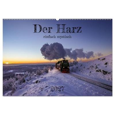 Der Harz - einfach mystisch (Wandkalender 2027 DIN A2 quer), CALVENDO Monatskalender