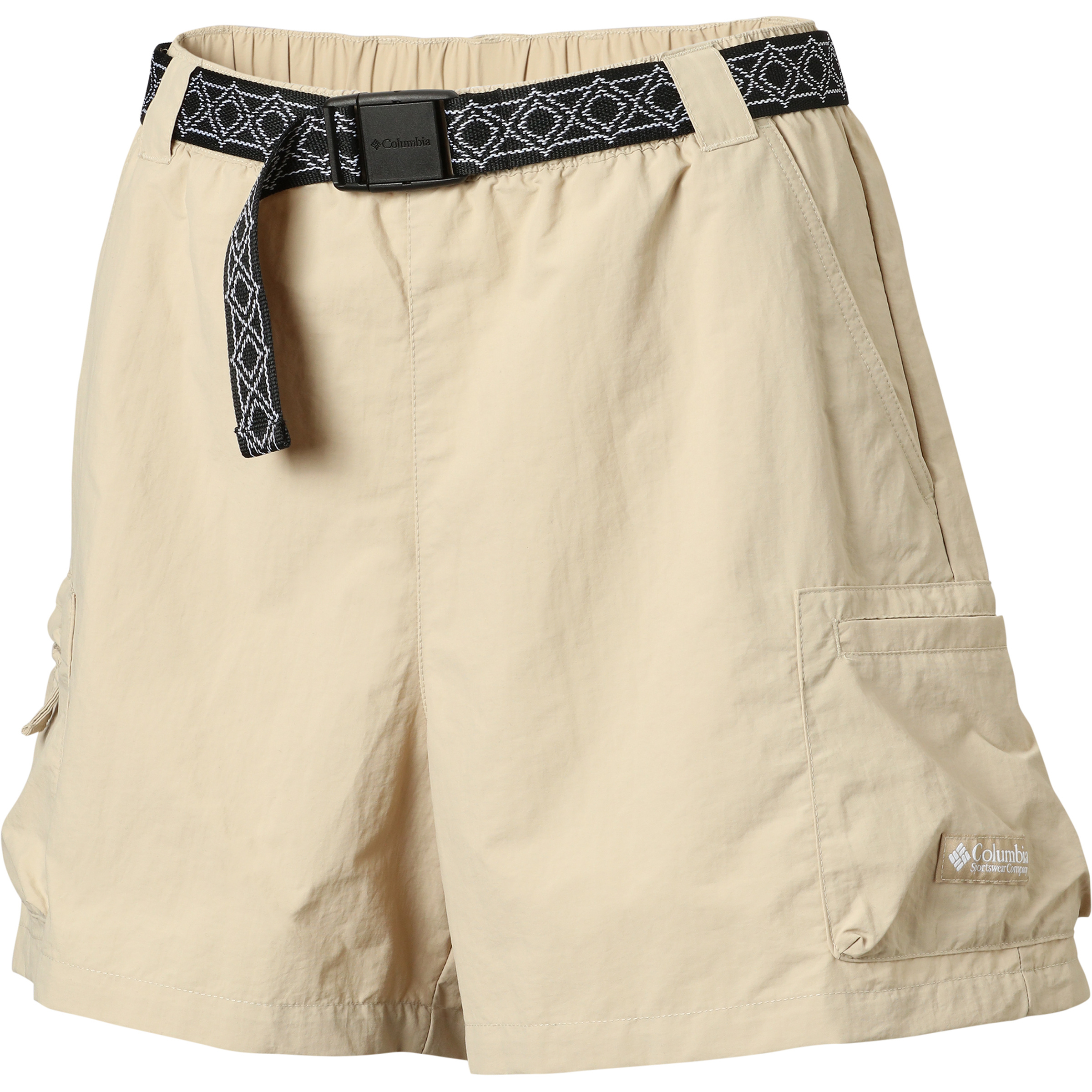 Columbia Sequoia Grove 4" Woven Damen Jeans & Freizeithose beige Größe XL Camping Widerstandsfähig