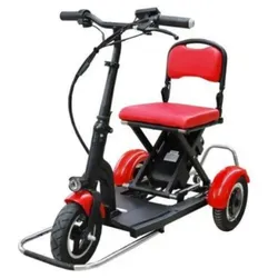 Elektro-Mobilitätshilfe MoBot Light rot - 3 Fahrstufen + Rückwärtsgang /klappbar