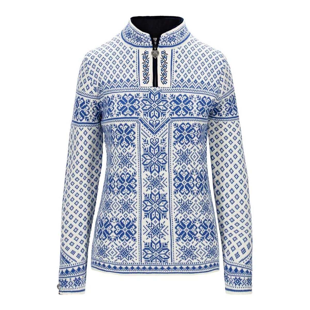 Dale of Norway Peace Fem Sweater ultramarine offwhite (H00) S 13312-H00-S