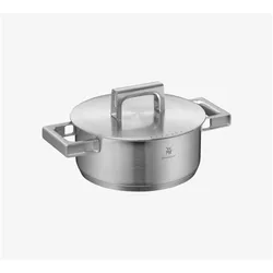 WMF Ultimate Cool+ Kochtopf mit Deckel, 16 cm, Pfanne + Kochtopf, Silber