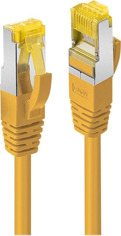 Lindy RJ45 S/FTP LSZH-kabel, geel, 0,5 meter