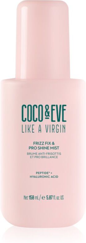 Coco & Eve Like A Virgin Frizz Fix & Pro Shine Mist Spray gegen splissiges Haar für glänzendes und geschmeidiges Haar 150 ml
