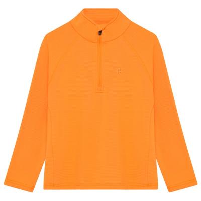 Color Kids - Kid's Fleece Pulli Stretch - Fleecepullover Gr 104 orange