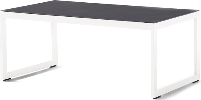 Sieger Loungetisch mit Glasplatte 110x60x44 cm
