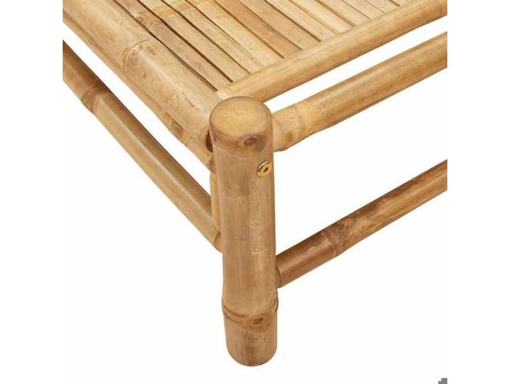 Mode Chaise longue - 1-personne CHEZ YIYI assise optimal Transat - 55x199x30cm bambou 55x199x75cm _36529253967
