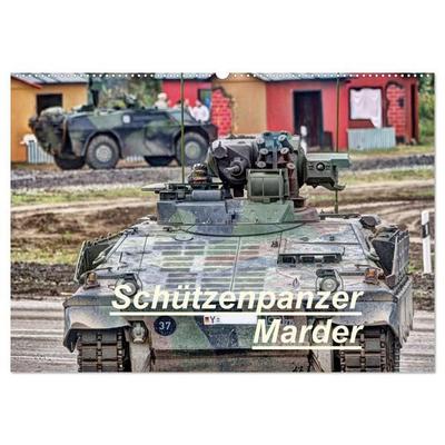 Schützenpanzer Marder (Wandkalender 2027 DIN A2 quer), CALVENDO Monatskalender
