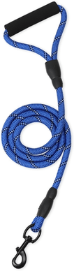 Inspired Deals Reflective Dog Leash For Medium & Large Dogs Red Heavy Duty Walking Lead blue