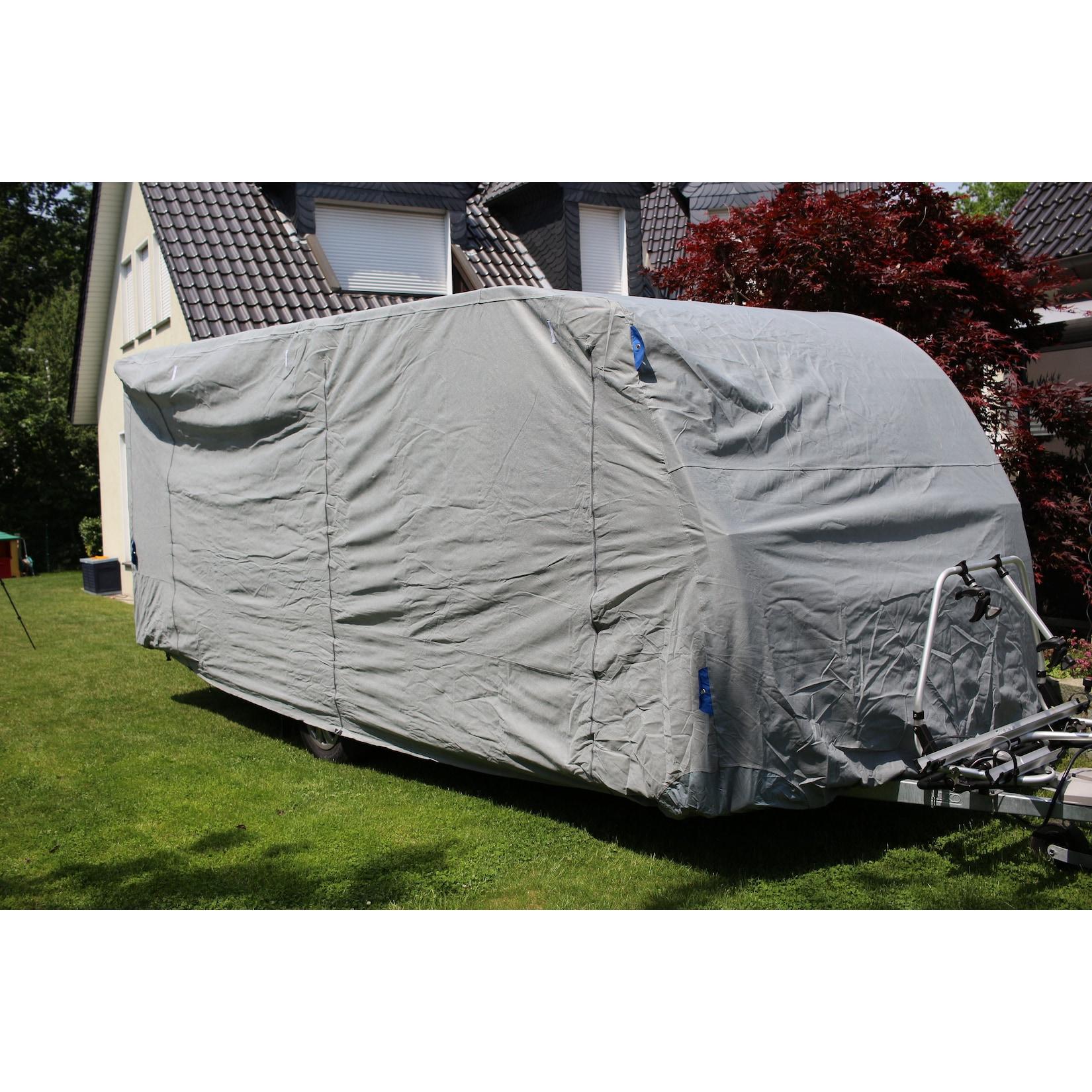 HC Outdoor Wohnwagen Abdeckplane Größe M 550 x 250 x 220 cm